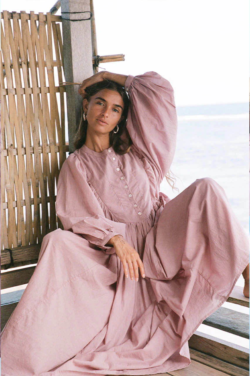 Anika Maxi Dress ~ Mulberry - Image 7