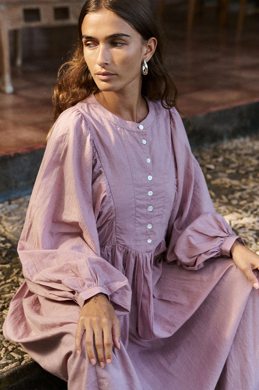 Anika Maxi Dress ~ Mulberry - Image 8