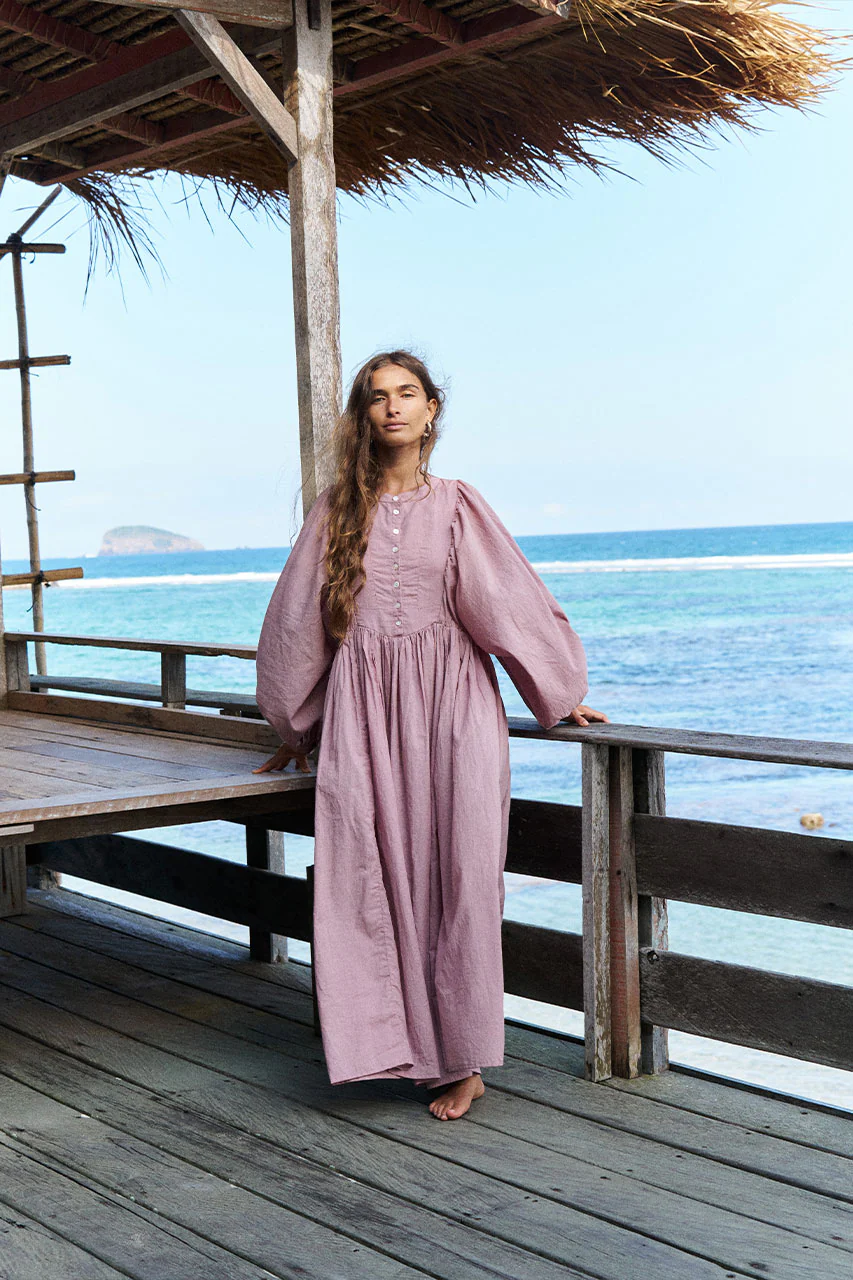 Anika Maxi Dress ~ Mulberry - Image 9