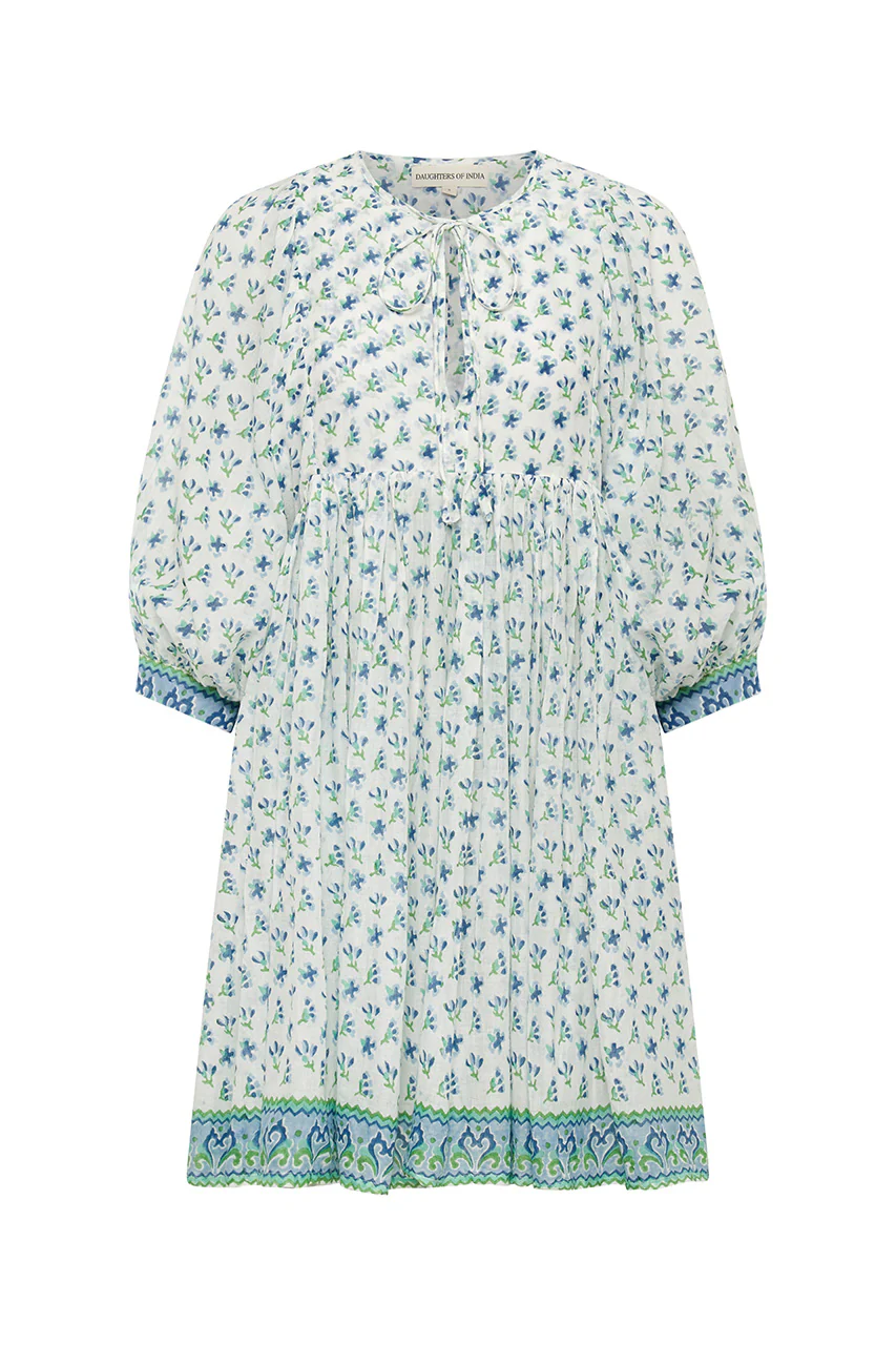 Kyra Mini Dress ~ Azure - Image 10
