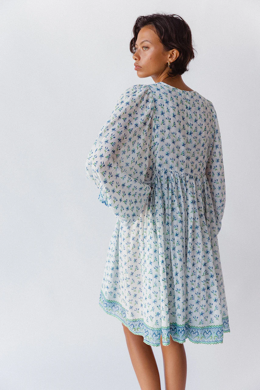 Kyra Mini Dress ~ Azure - Image 7
