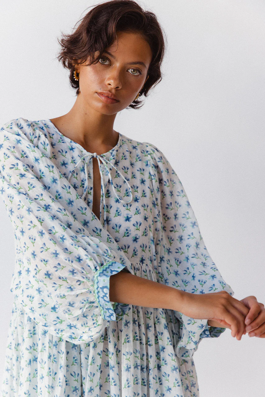 Kyra Mini Dress ~ Azure - Image 8