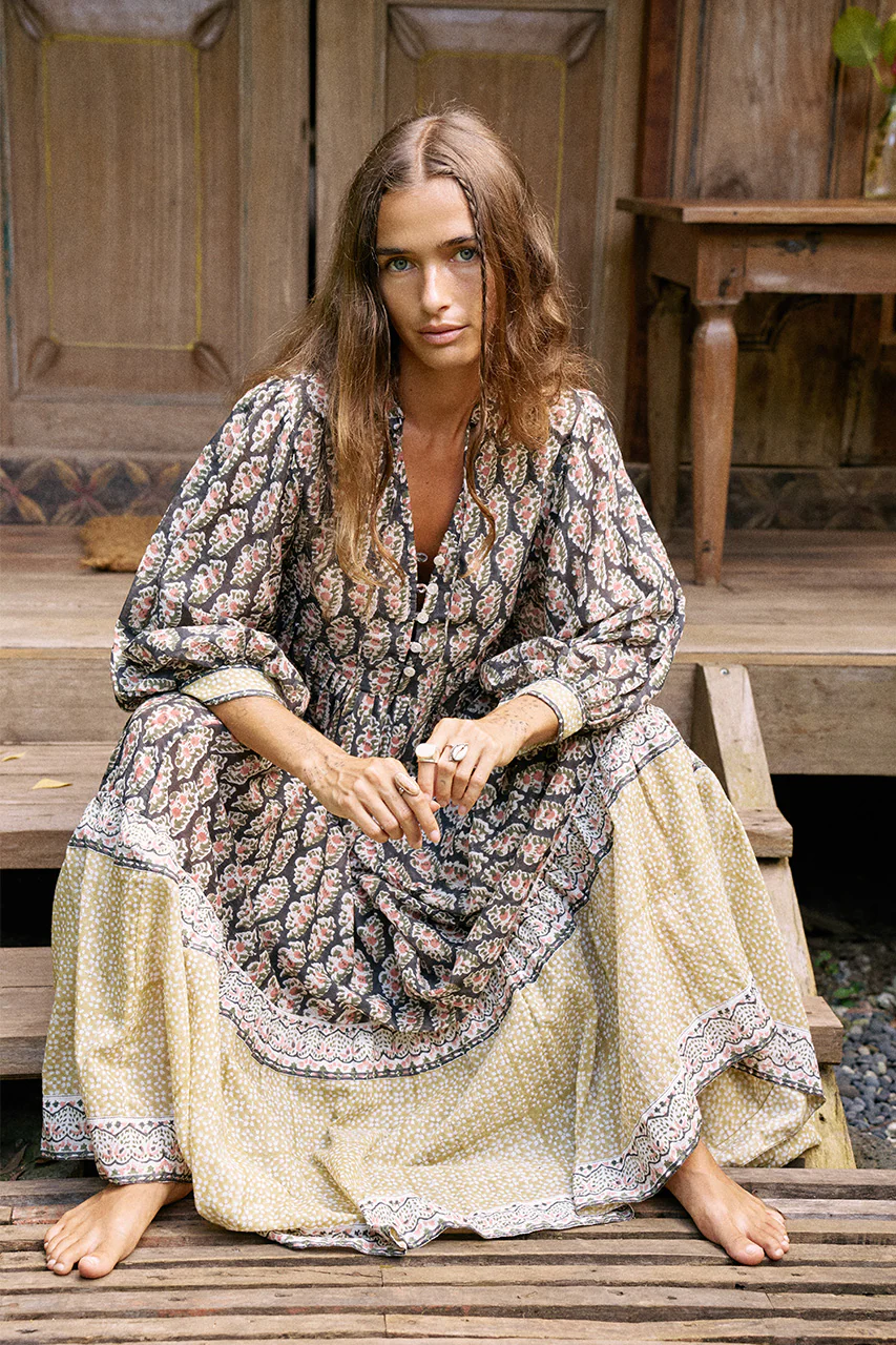 Bhoomi Maxi Dress ~ Onyx - Image 5
