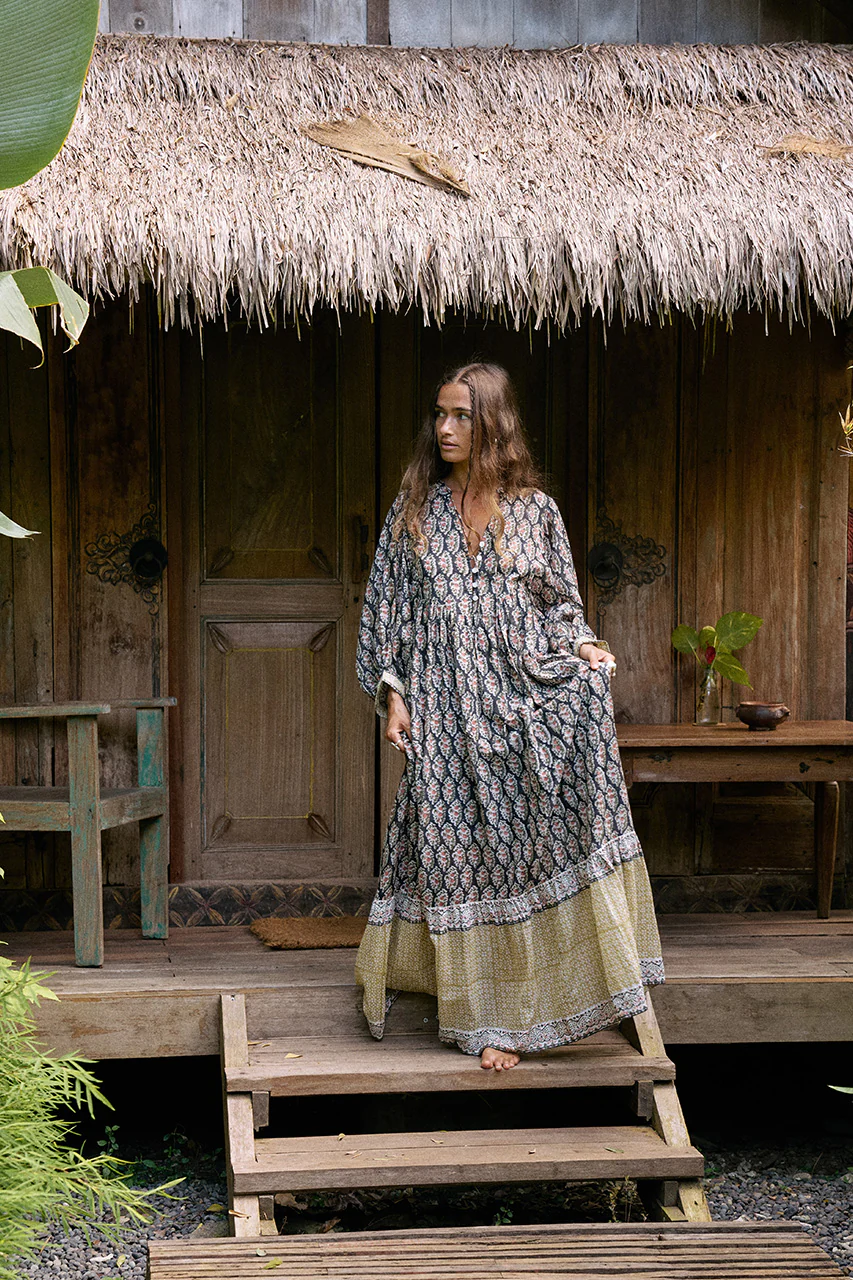 Bhoomi Maxi Dress ~ Onyx - Image 6
