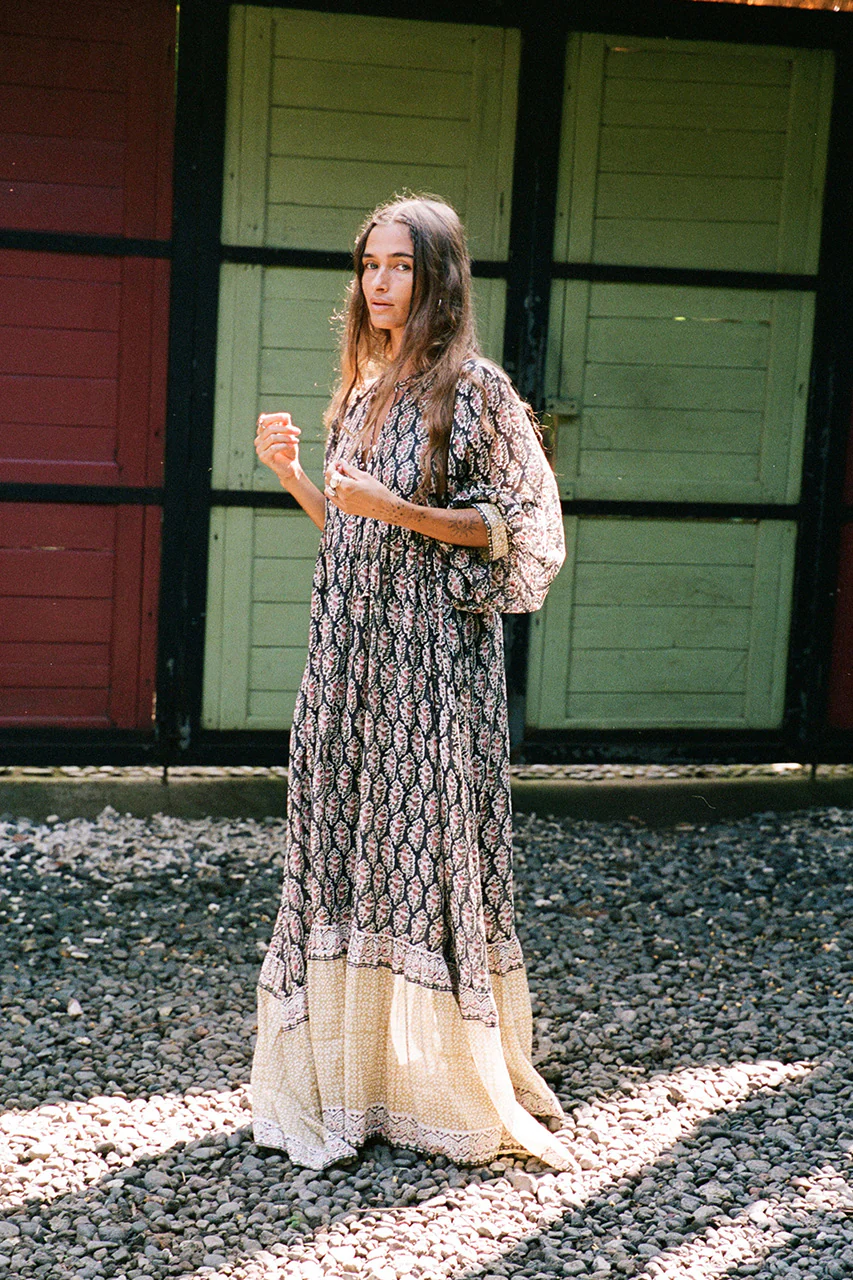 Bhoomi Maxi Dress ~ Onyx - Image 7
