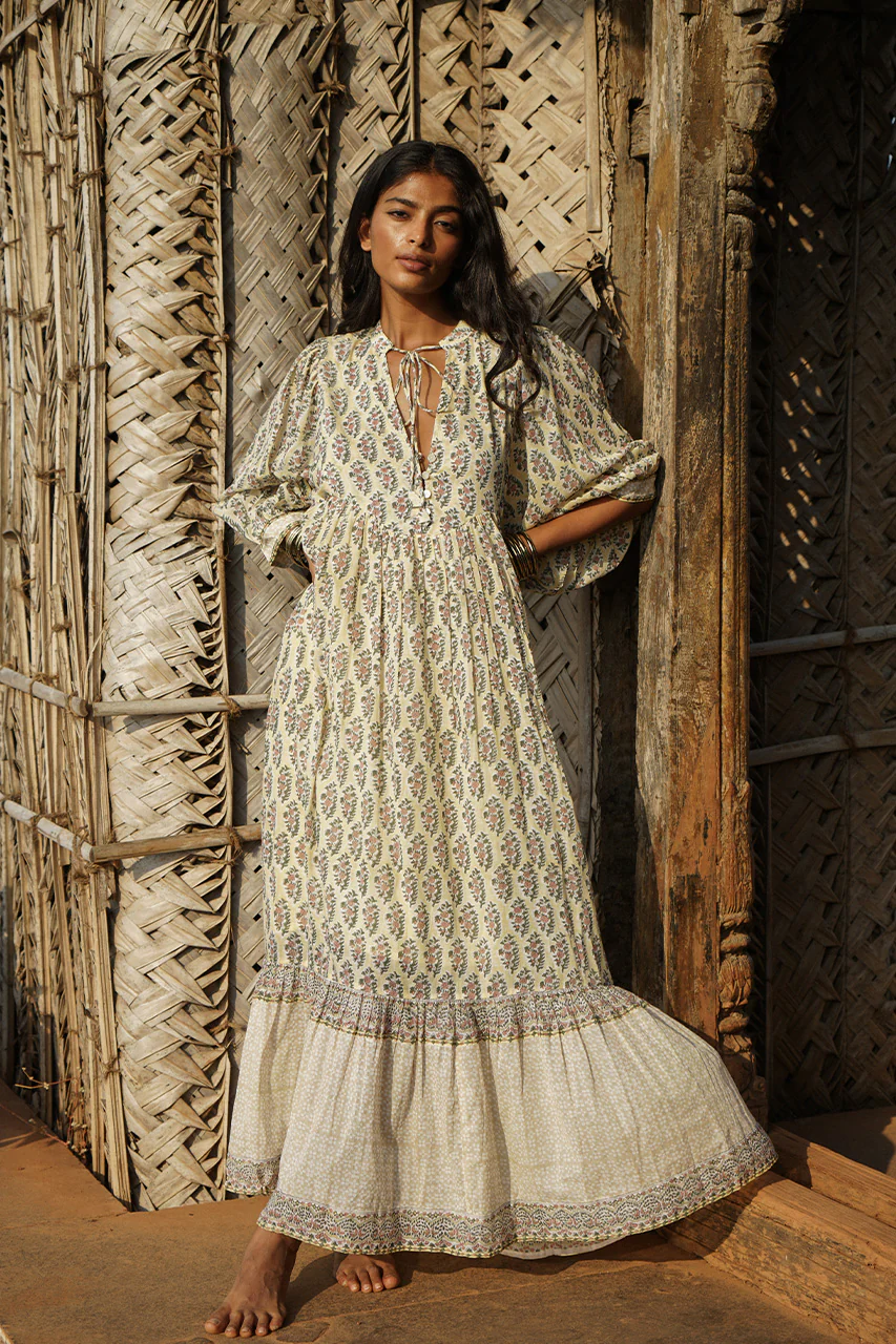 Bhoomi Maxi Dress ~ Meadow - Image 6