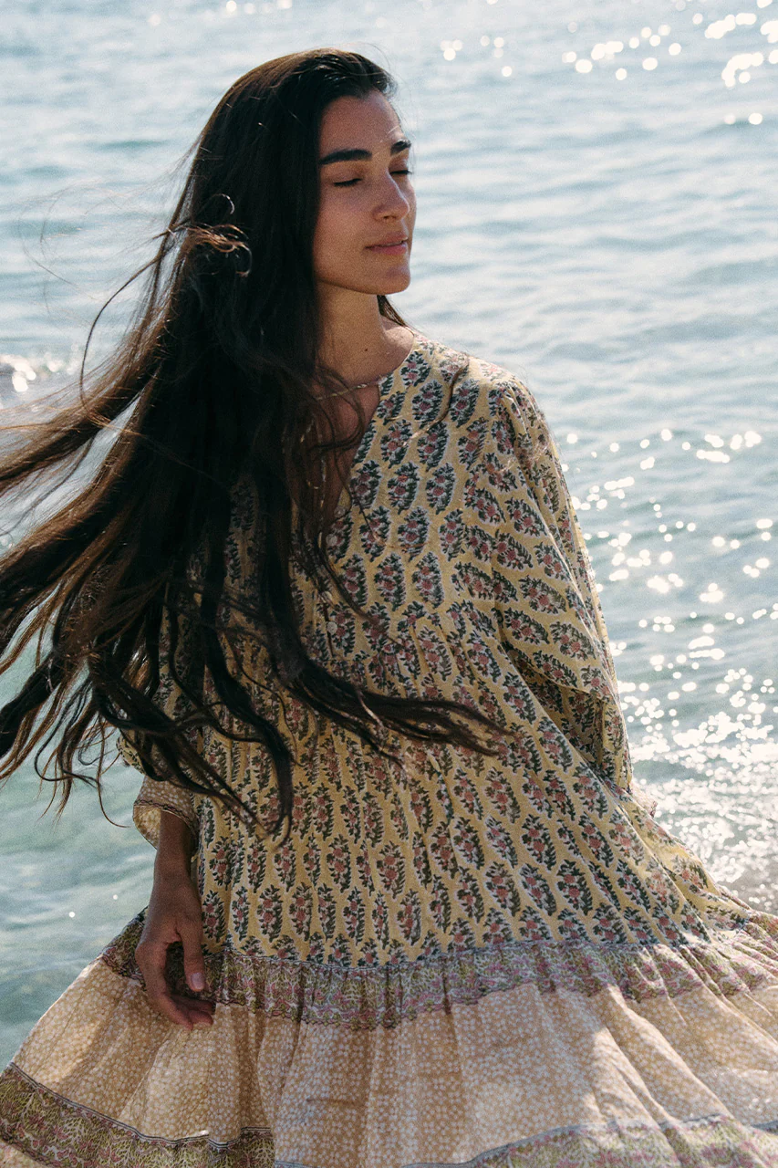 Bhoomi Mini Dress ~ Meadow - Image 4