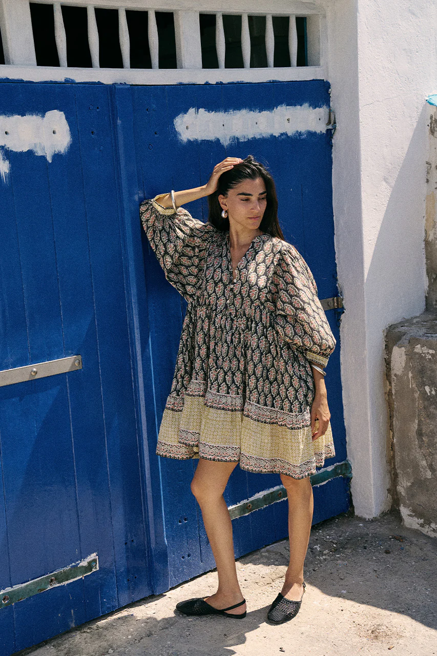 Bhoomi Mini Dress ~ Onyx - Image 9