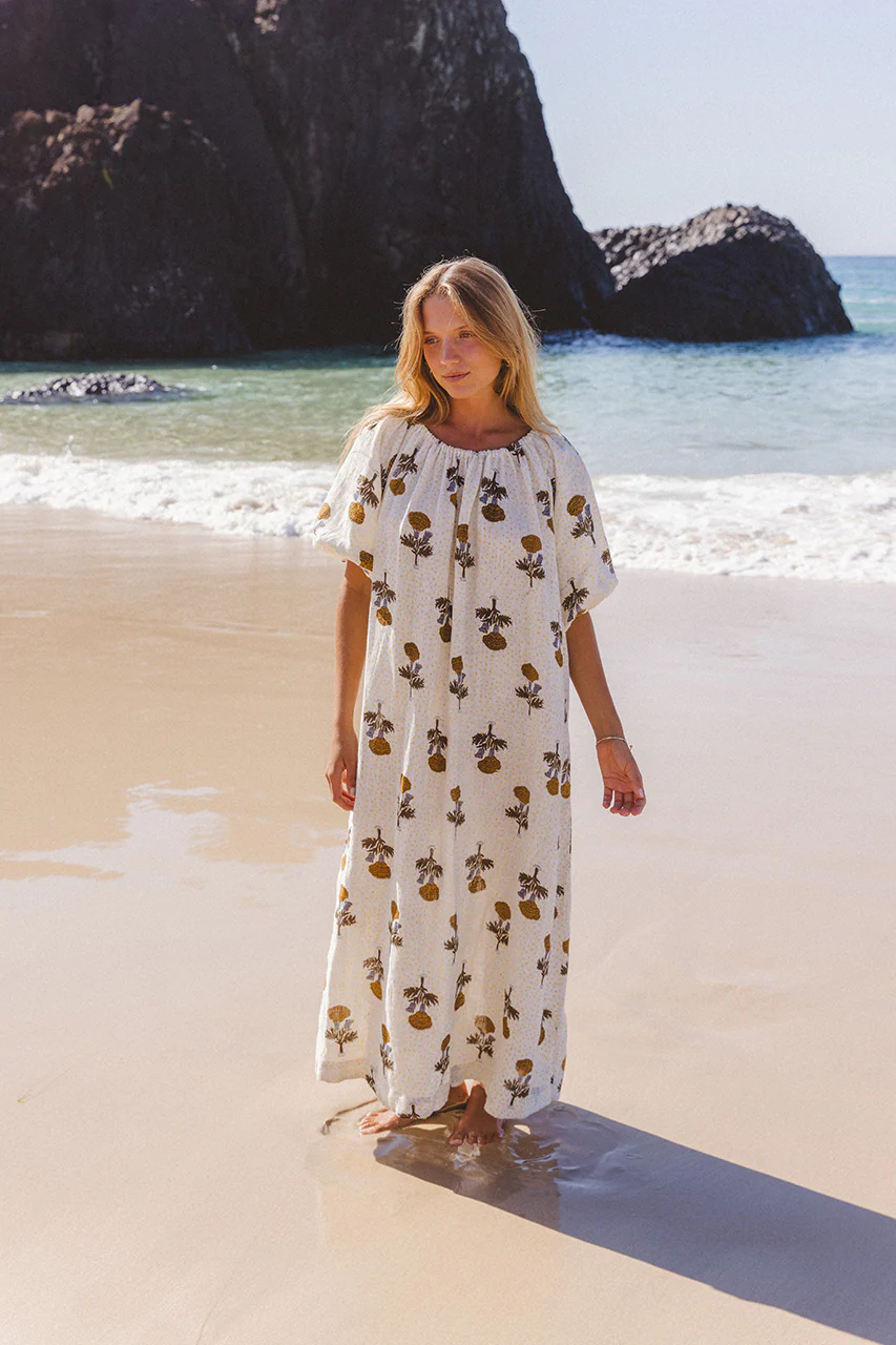 Dahlia Maxi Dress ~ Marigold - Image 3