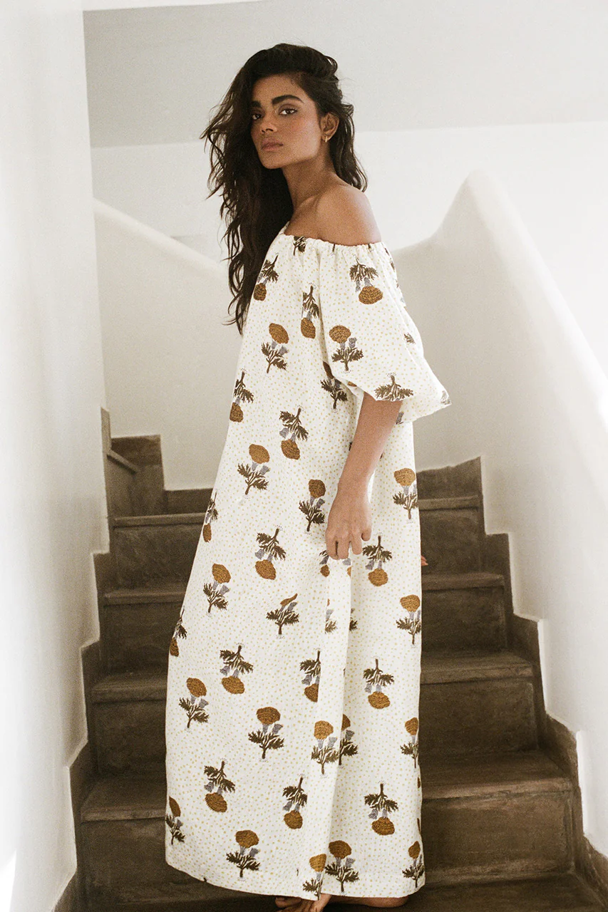 Dahlia Maxi Dress ~ Marigold - Image 7