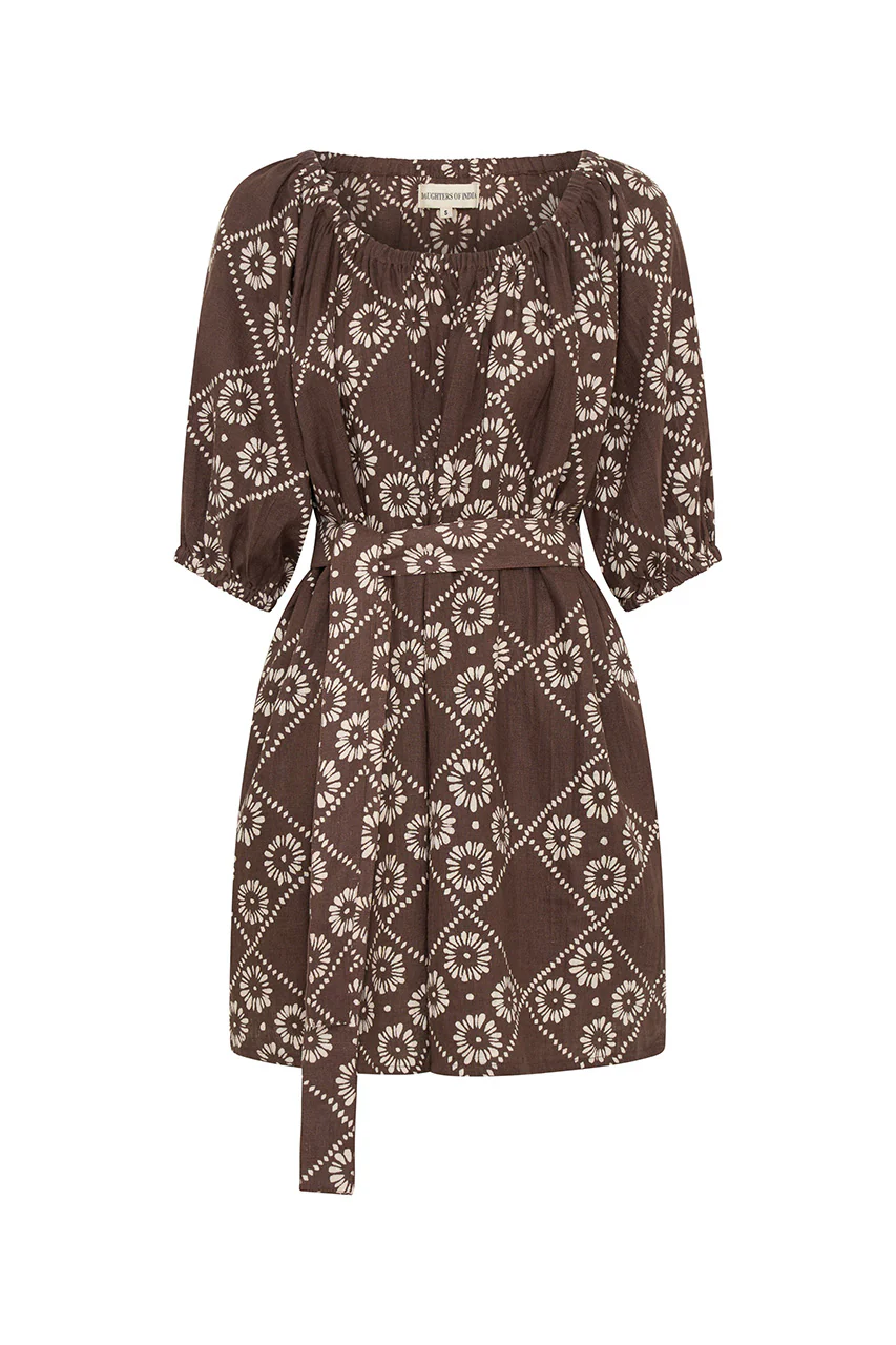 Dahlia Mini Dress ~ Maple - Image 10