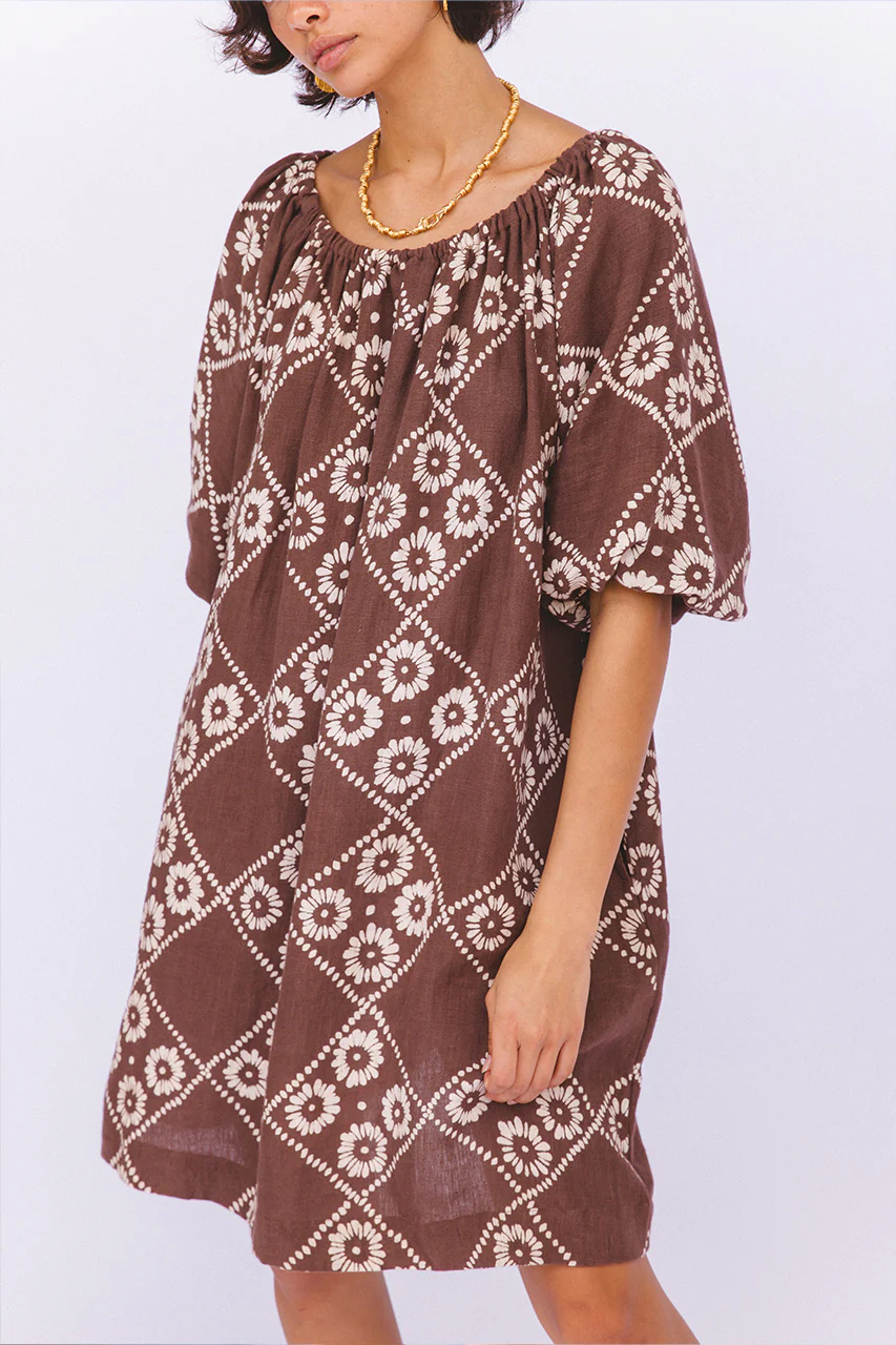 Dahlia Mini Dress ~ Maple - Image 8