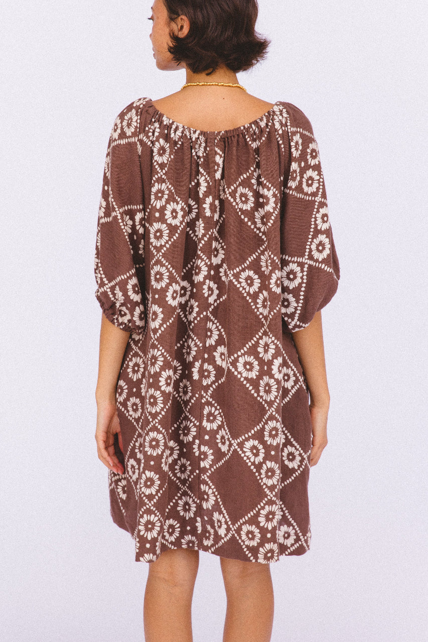 Dahlia Mini Dress ~ Maple - Image 9