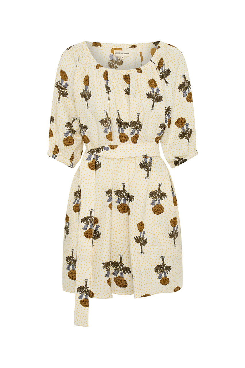 Dahlia Mini Dress ~ Marigold - Image 10