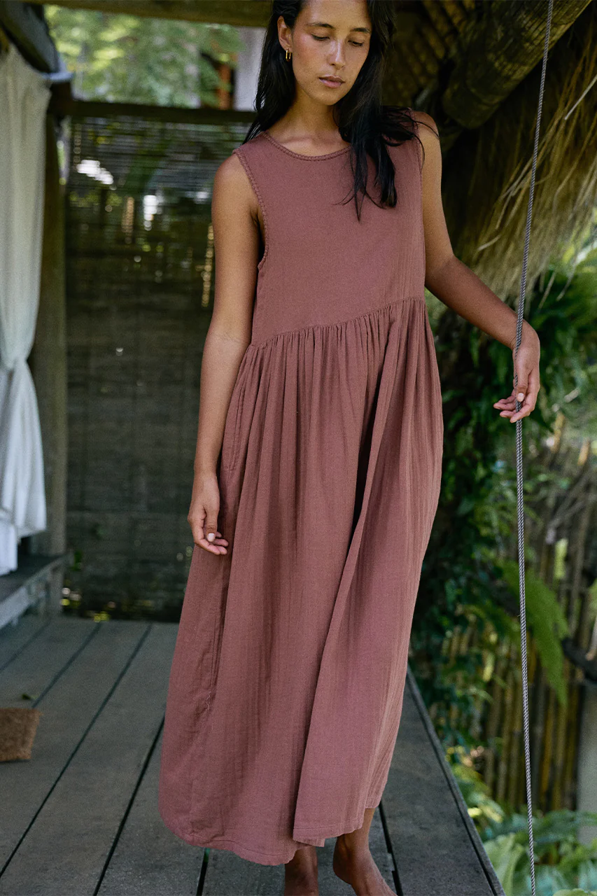 Nadi Dress ~ Chocolate - Image 4