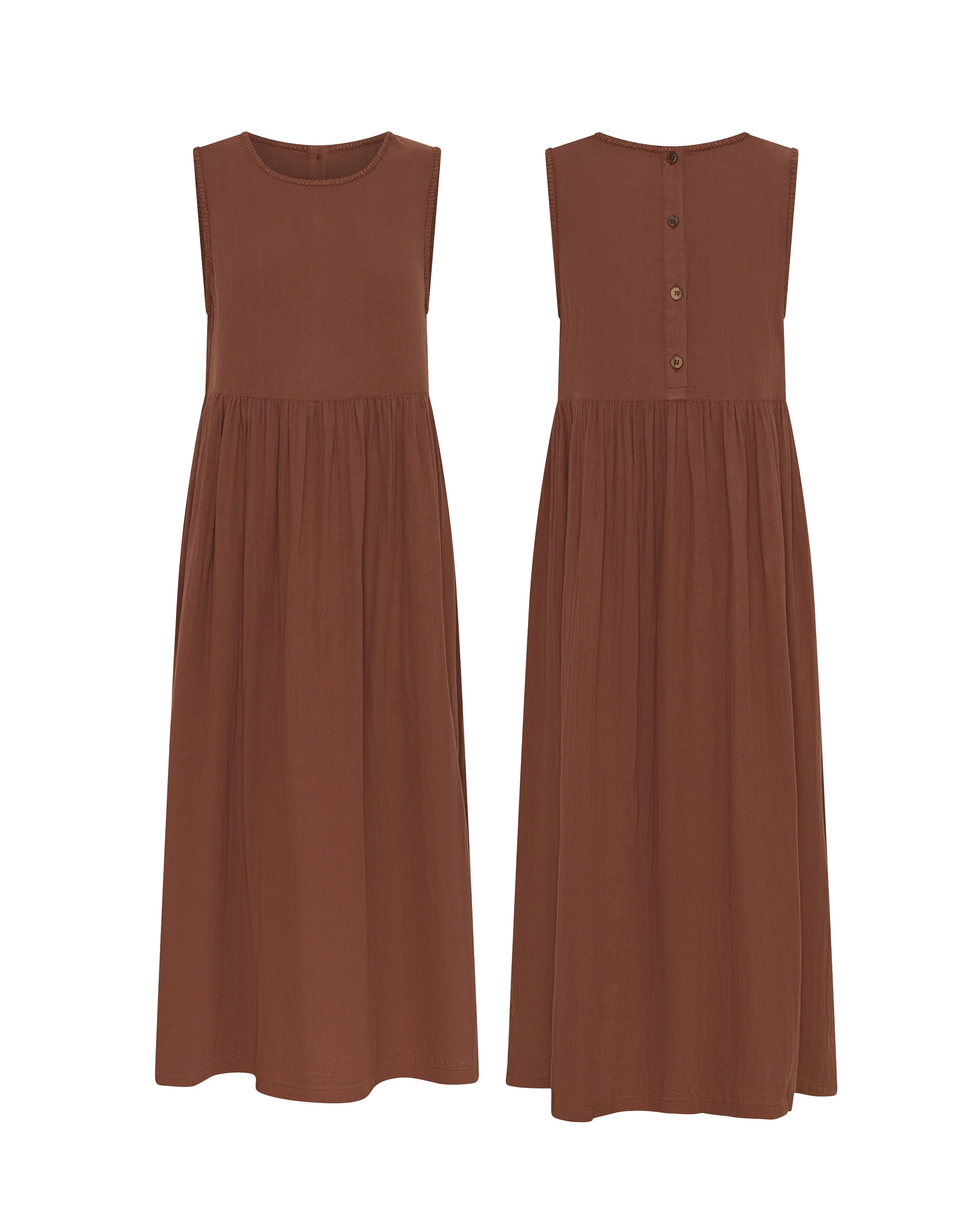 Nadi Dress ~ Chocolate - Image 6