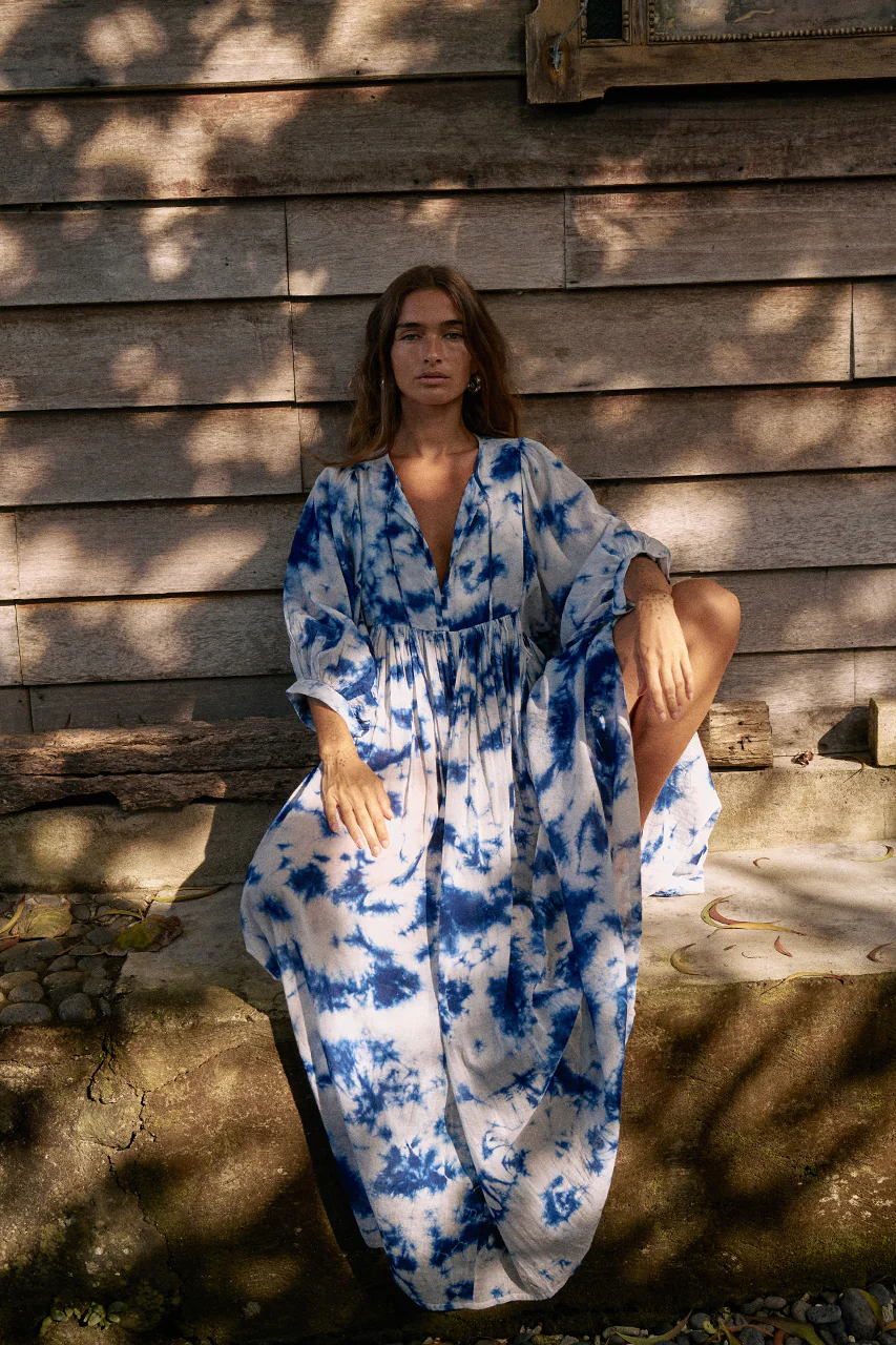 Kyra Maxi Dress ~ Deep Sea - Image 3