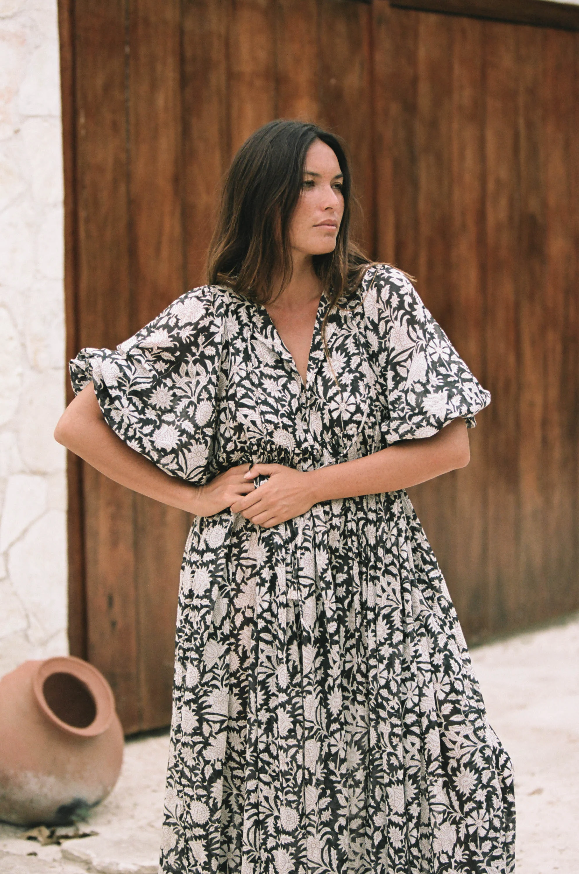 Kyra Maxi Dress ~ Pepper - Image 4