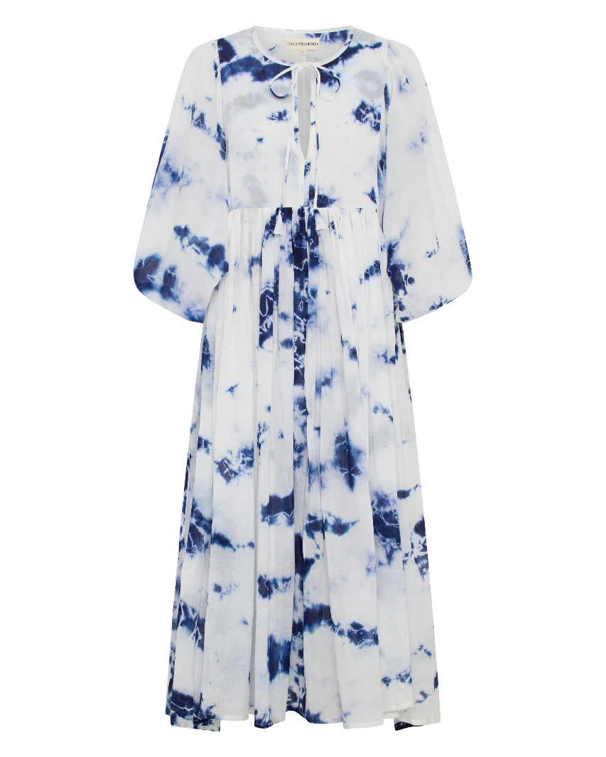 Kyra Midi Dress ~ Deep Sea - Image 8