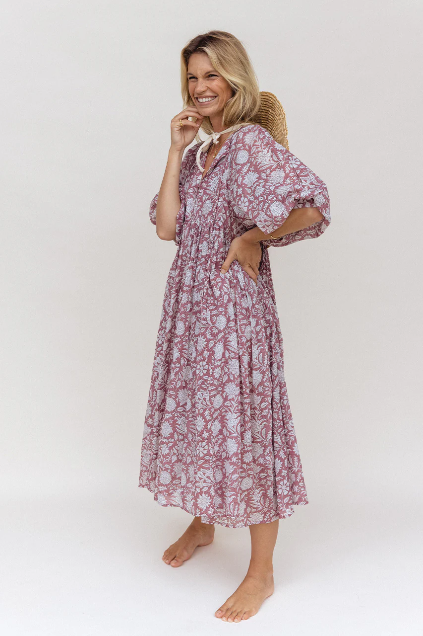 Kyra Midi Dress ~ Musk - Image 4