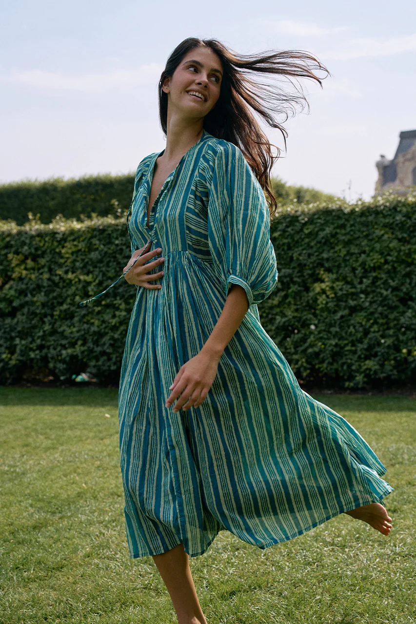 Kyra Midi Dress ~ Spearmint - Image 5