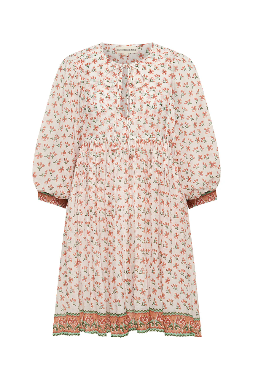 Kyra Mini Dress ~ Coral - Image 8