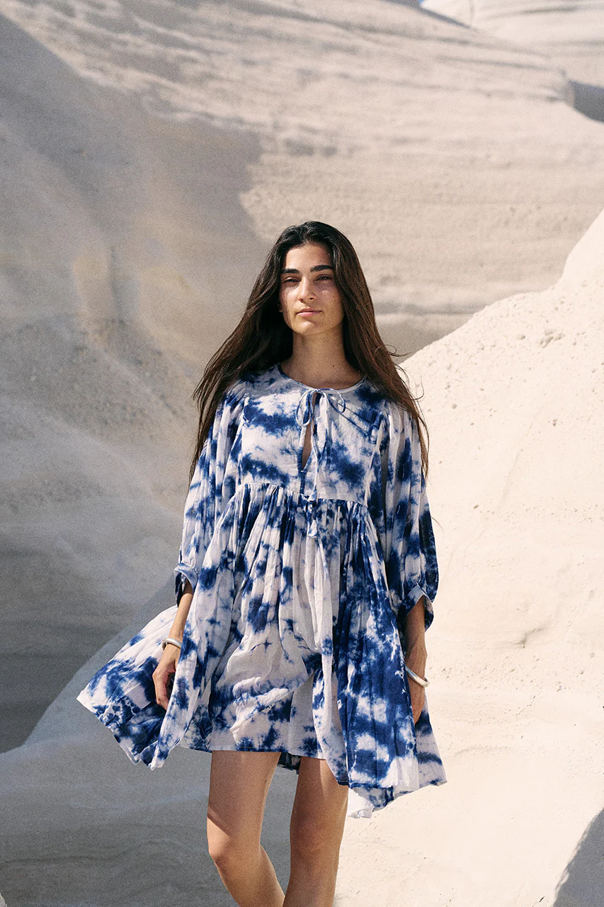 Kyra Mini Dress ~ Deep Sea - Image 8