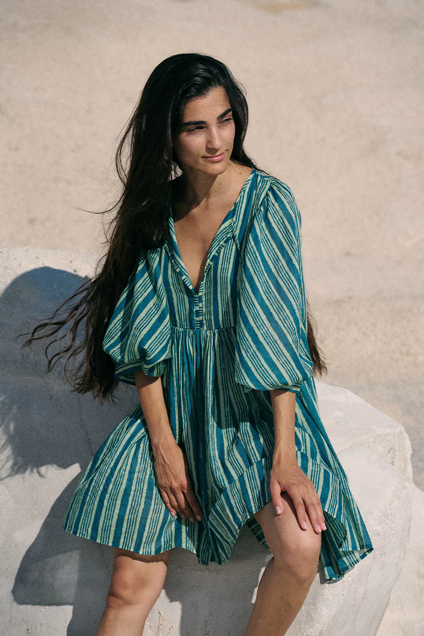 Kyra Mini Dress ~ Spearmint