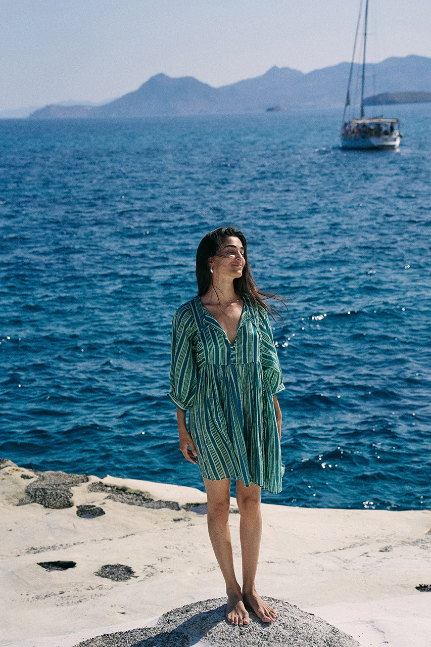 Kyra Mini Dress ~ Spearmint - Image 4