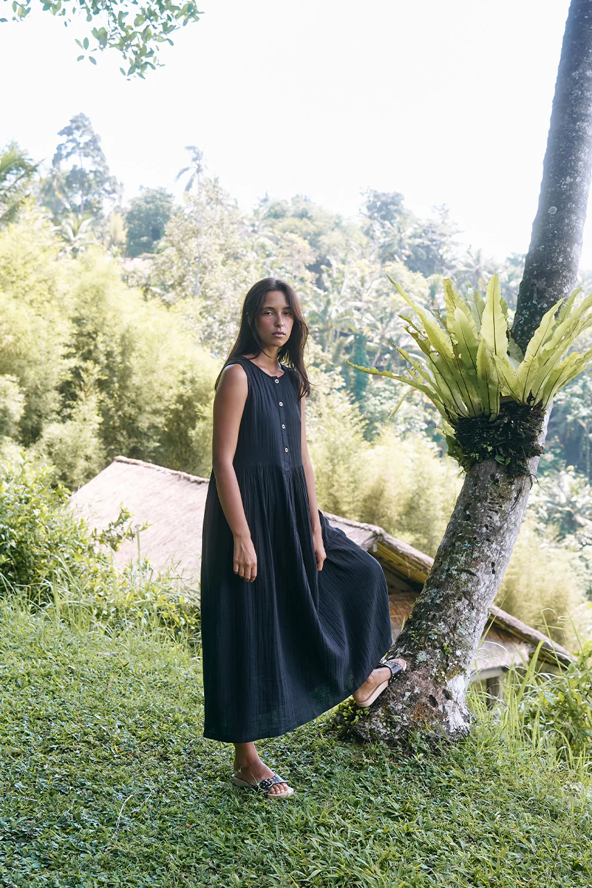 Nadi Dress ~ Black - Image 3