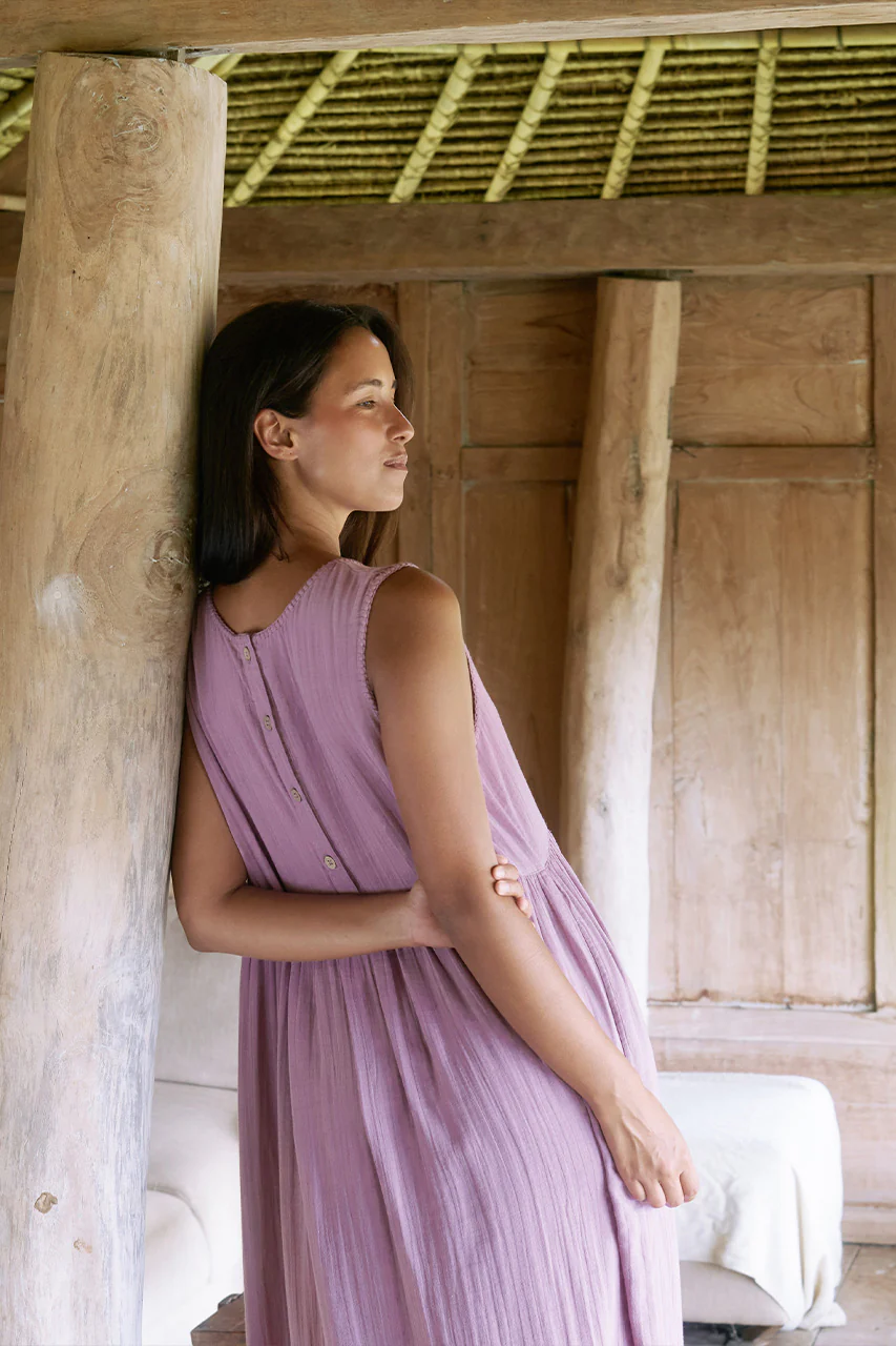 Nadi Dress ~ Mauve - Image 3