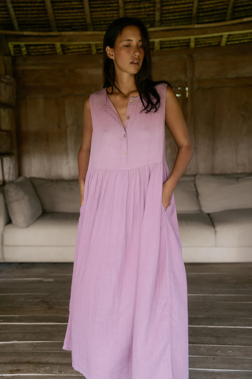 Nadi Dress ~ Mauve - Image 4
