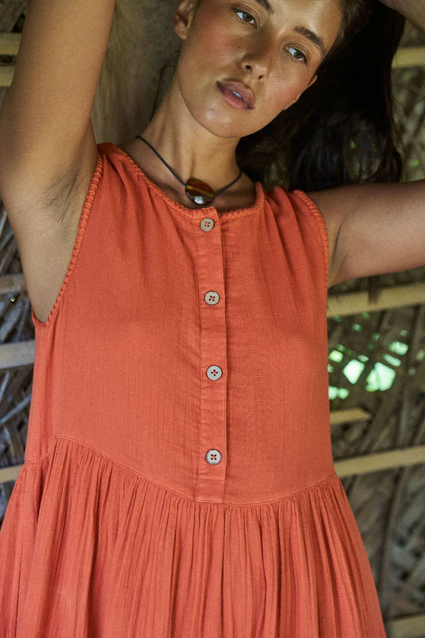 Nadi Dress ~ Terracotta - Image 3