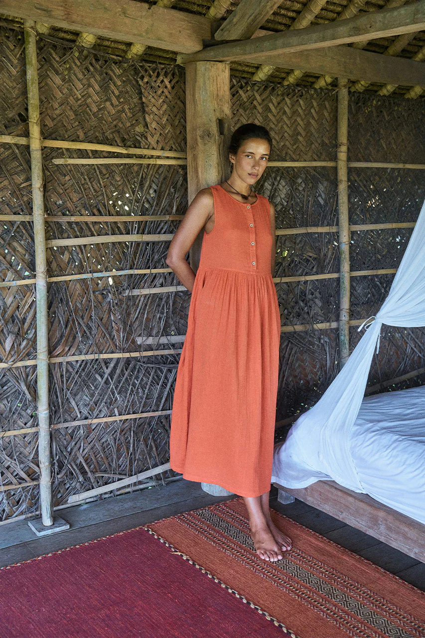 Nadi Dress ~ Terracotta - Image 4