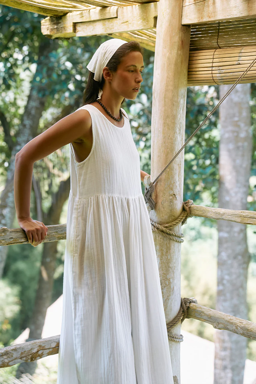 Nadi Dress ~ White - Image 2