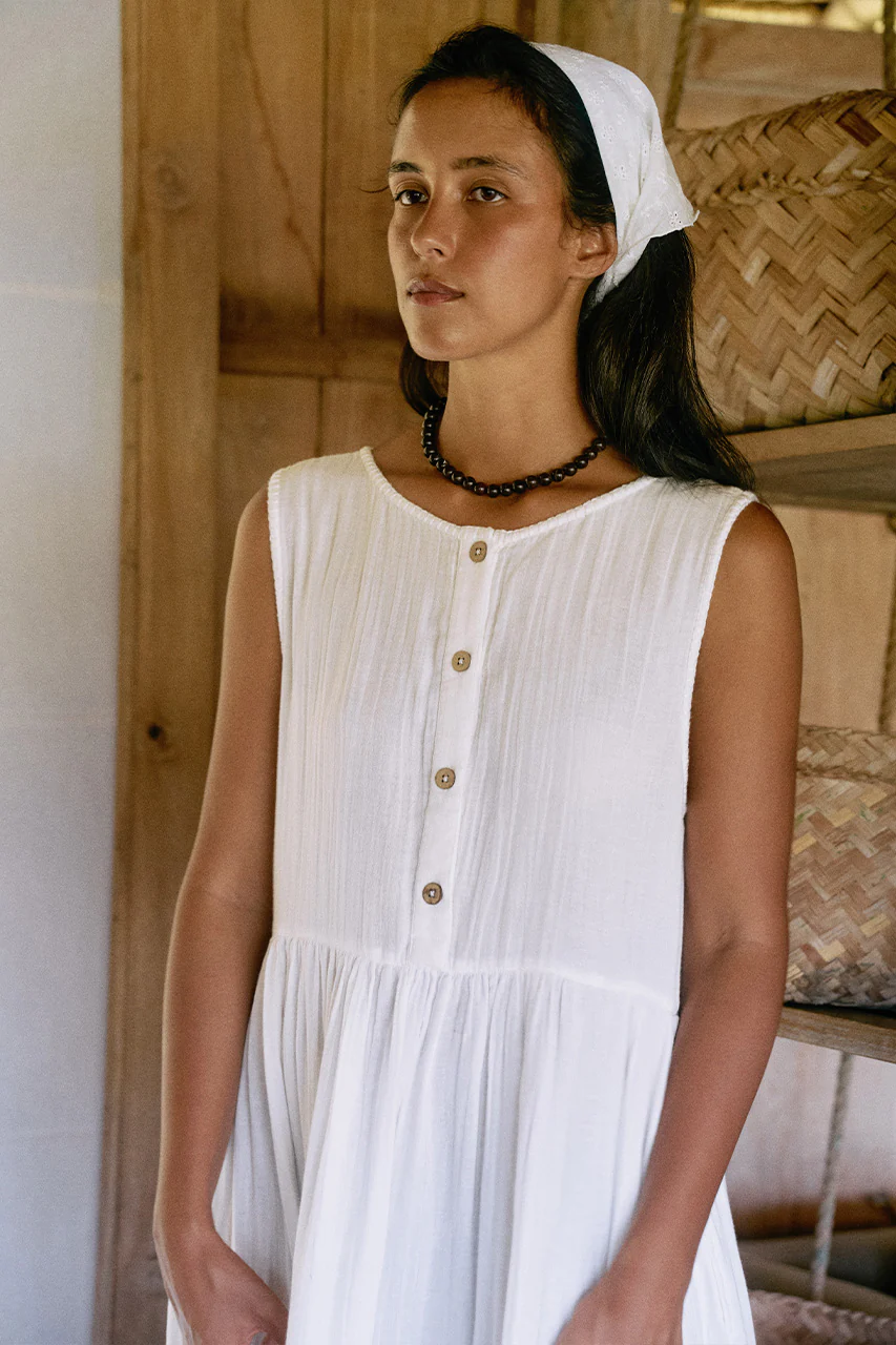 Nadi Dress ~ White - Image 3