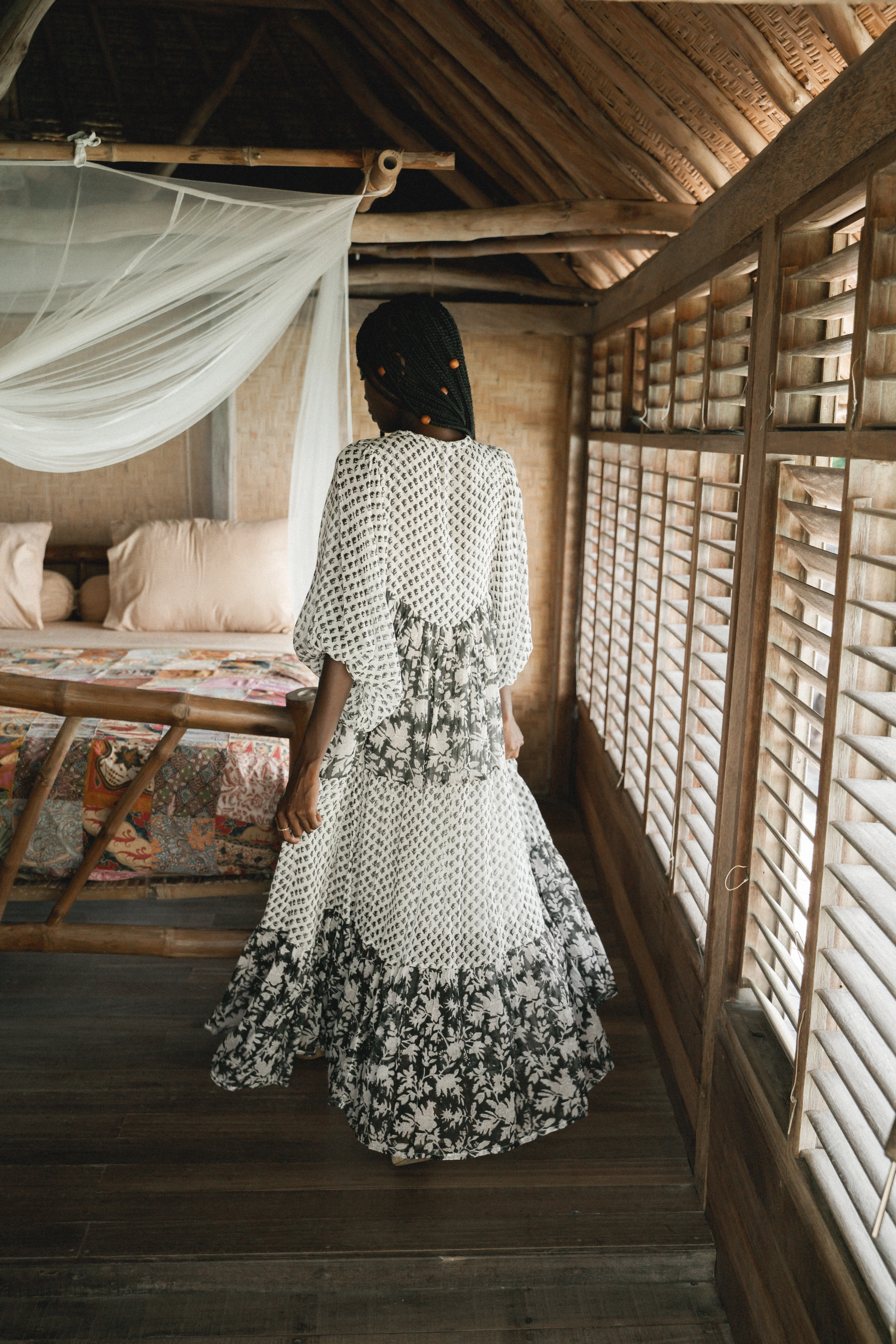 Nora Maxi Dress ~ Noir - Image 5