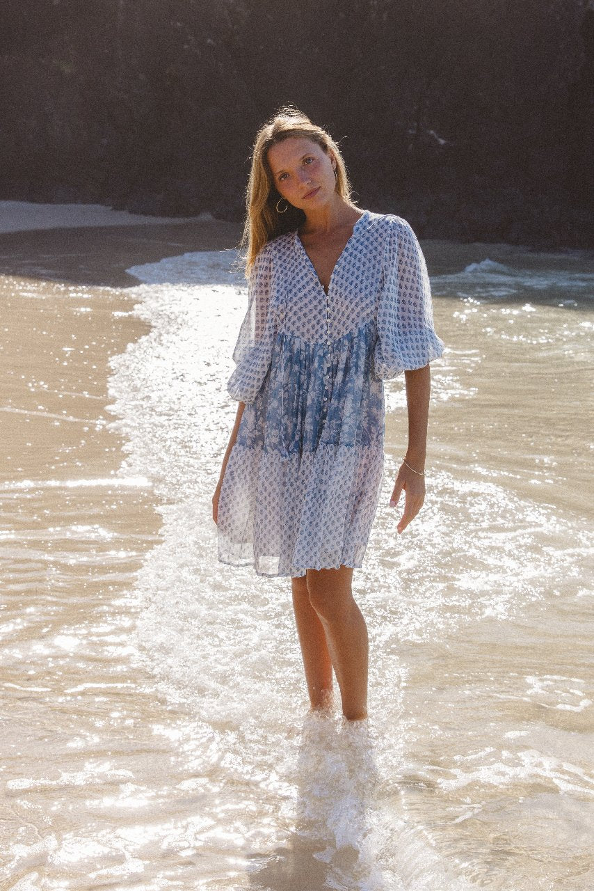 Nora Mini Dress ~ Aquamarine - Image 7