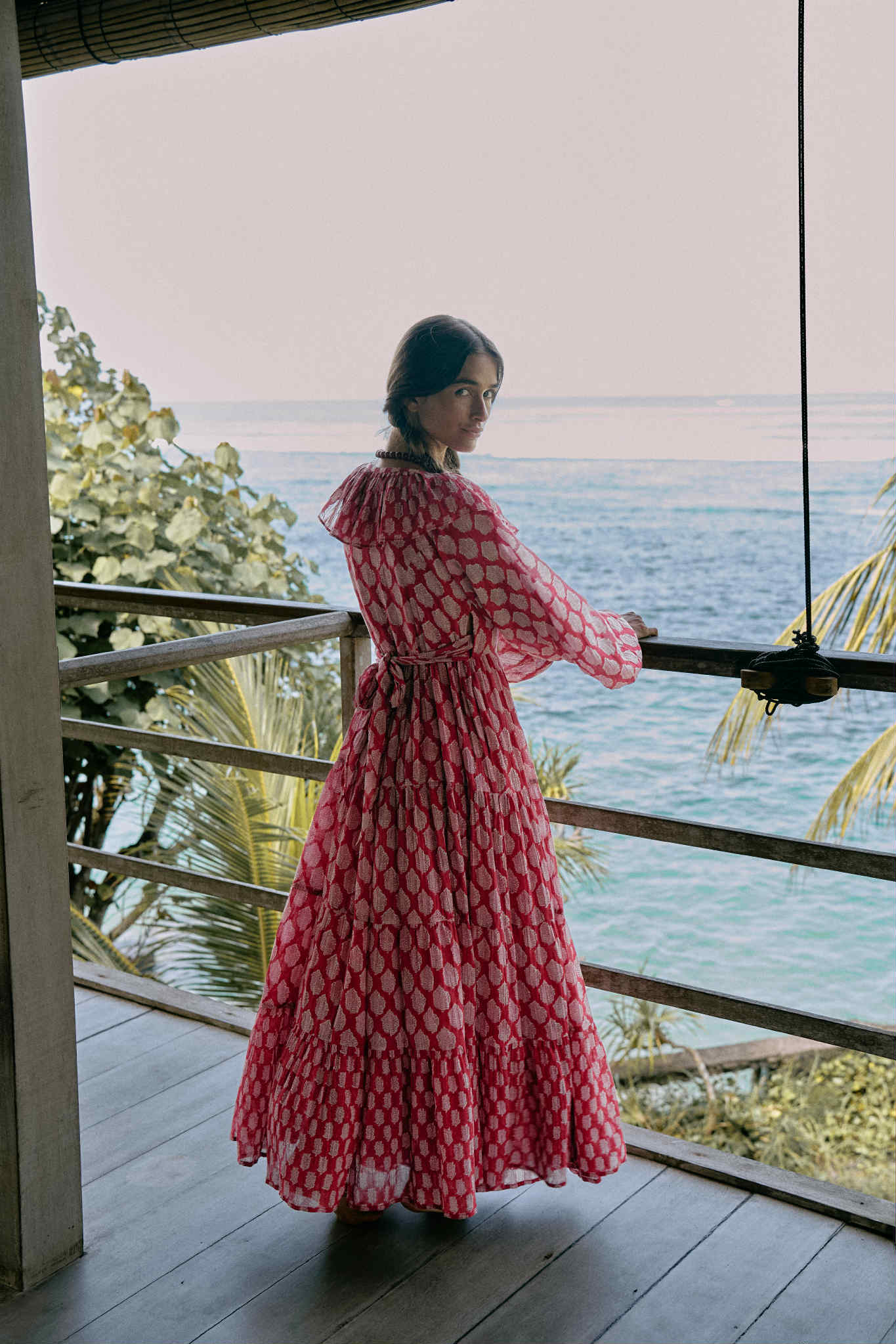 Pari Maxi Dress ~ Sangria - Image 10