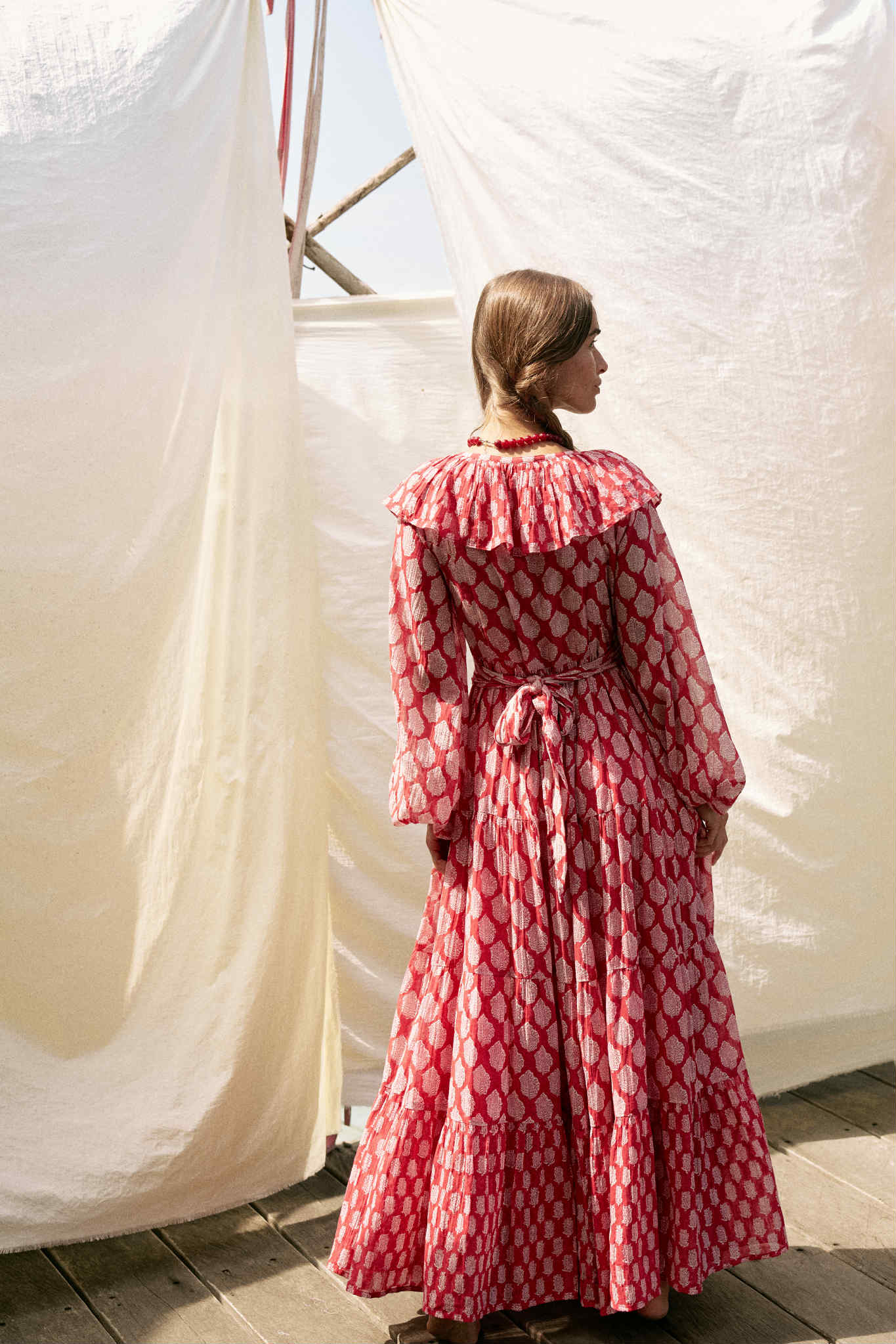 Pari Maxi Dress ~ Sangria - Image 13