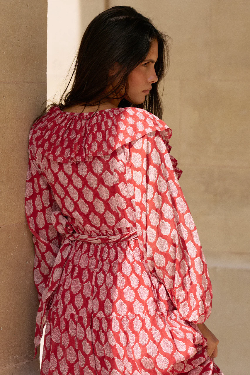 Pari Maxi Dress ~ Sangria - Image 4