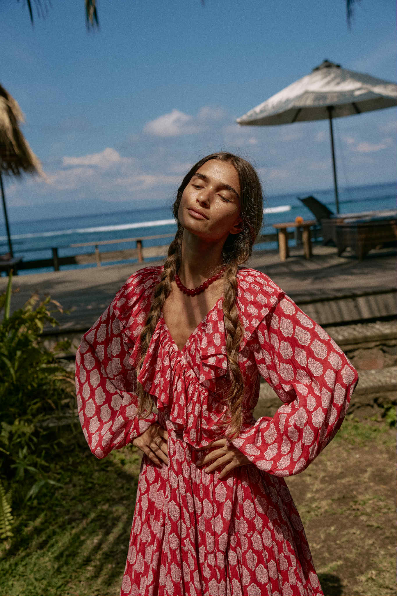 Pari Maxi Dress ~ Sangria - Image 9