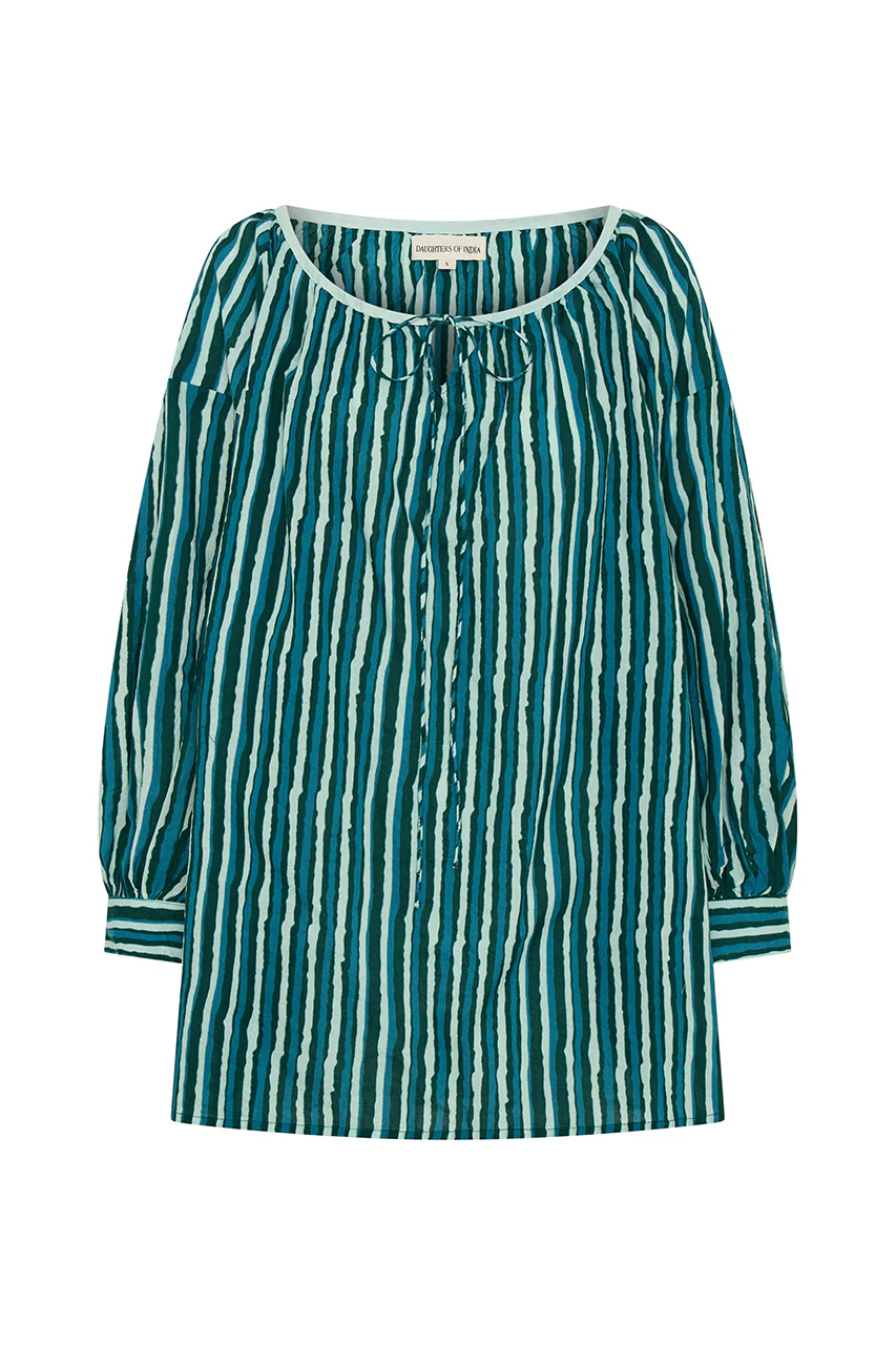 Ria Mini Dress ~ Cyan Candy - Image 10
