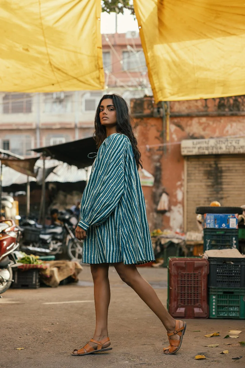 Ria Mini Dress ~ Cyan Candy - Image 7