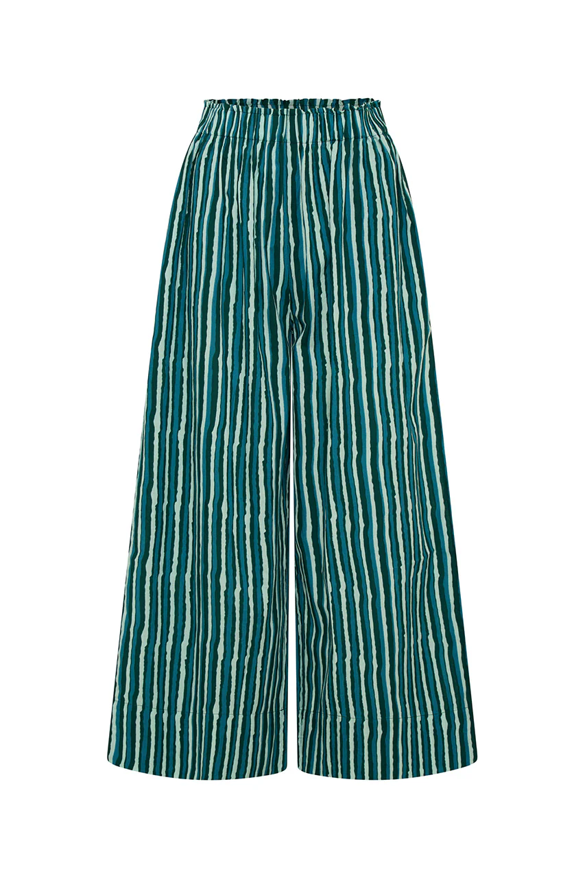Ria Pants ~ Cyan Candy - Image 8