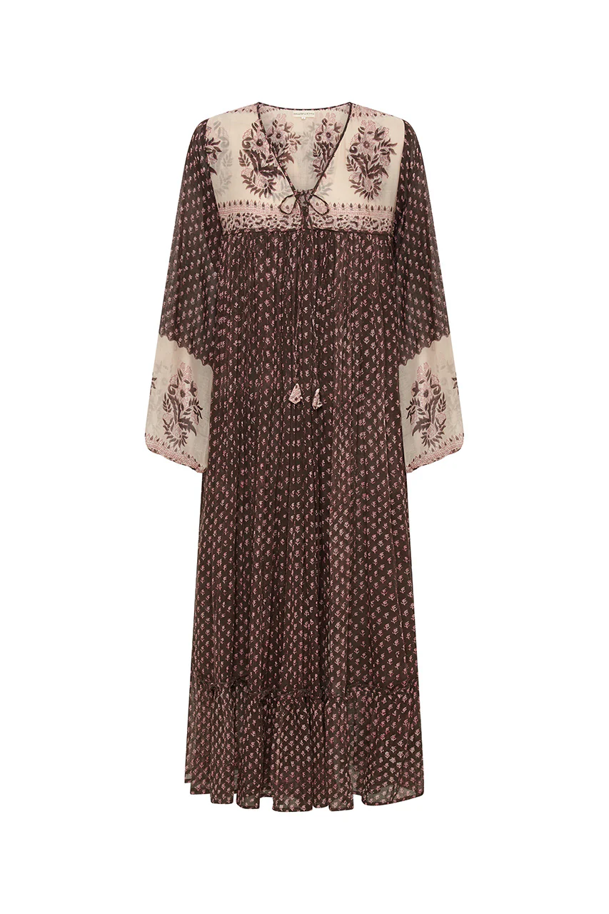 Rooh Maxi Dress ~ Cacao - Image 10