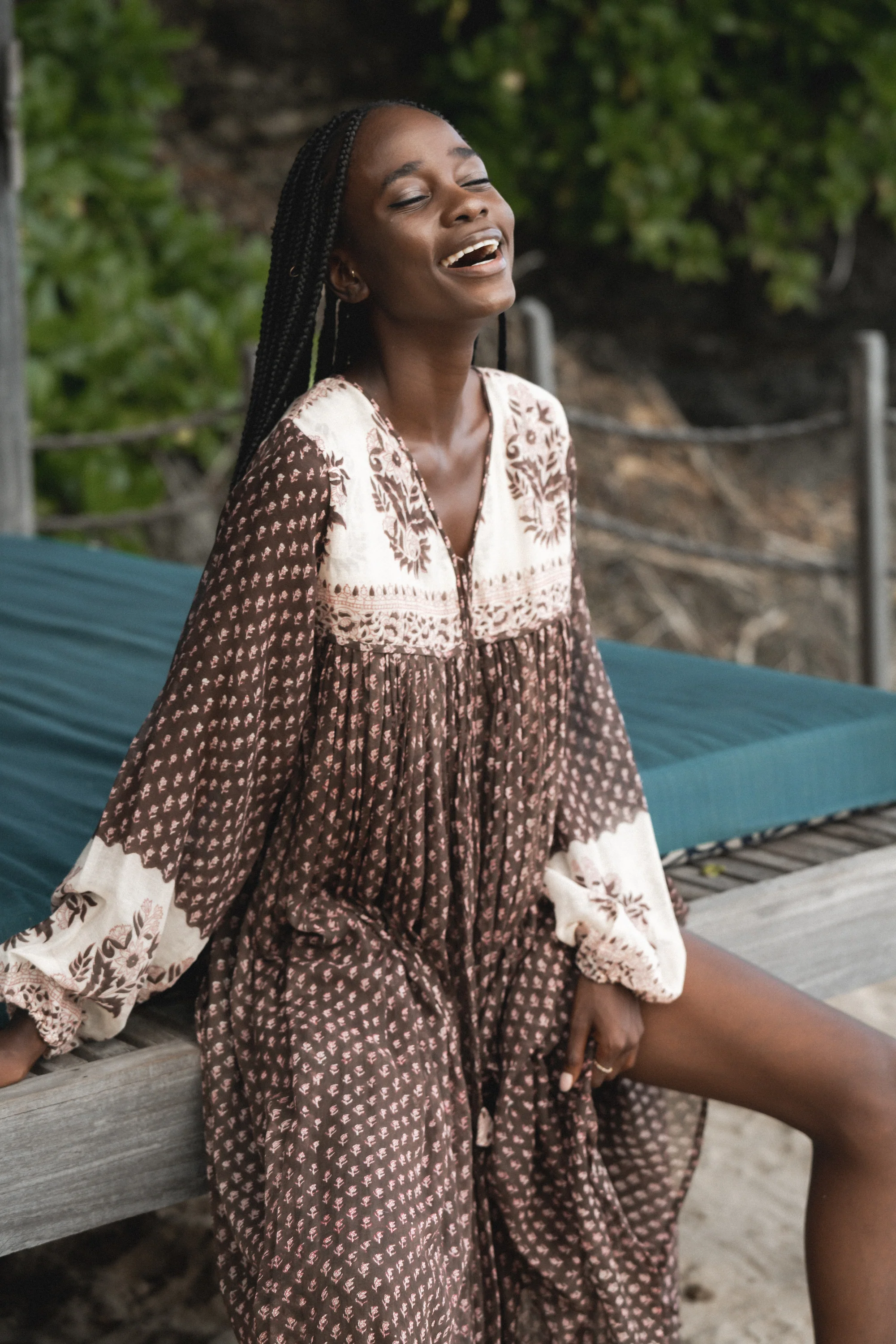 Rooh Maxi Dress ~ Cacao - Image 2