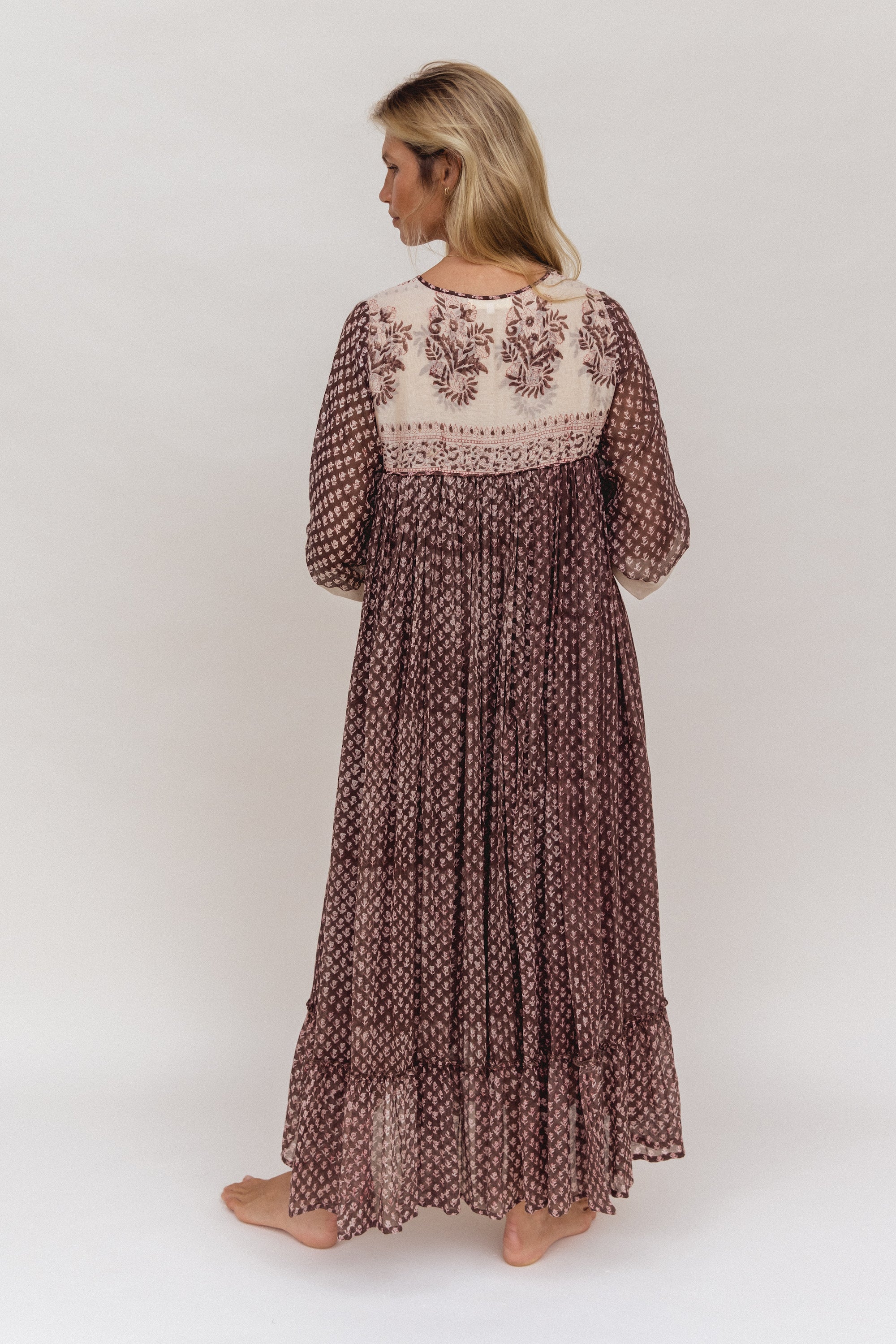 Rooh Maxi Dress ~ Cacao - Image 8