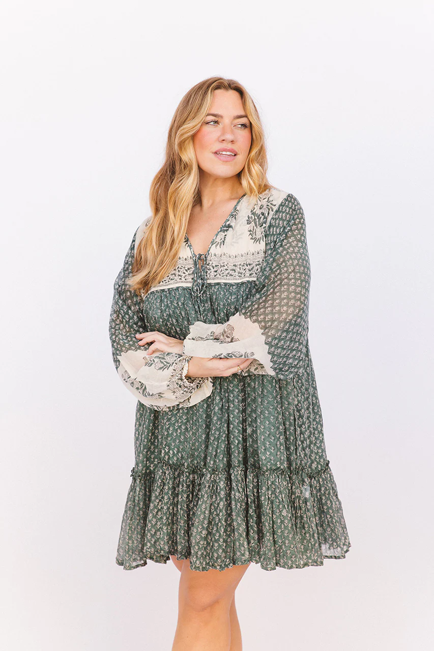 Rooh Mini Dress ~ Pine - Image 7
