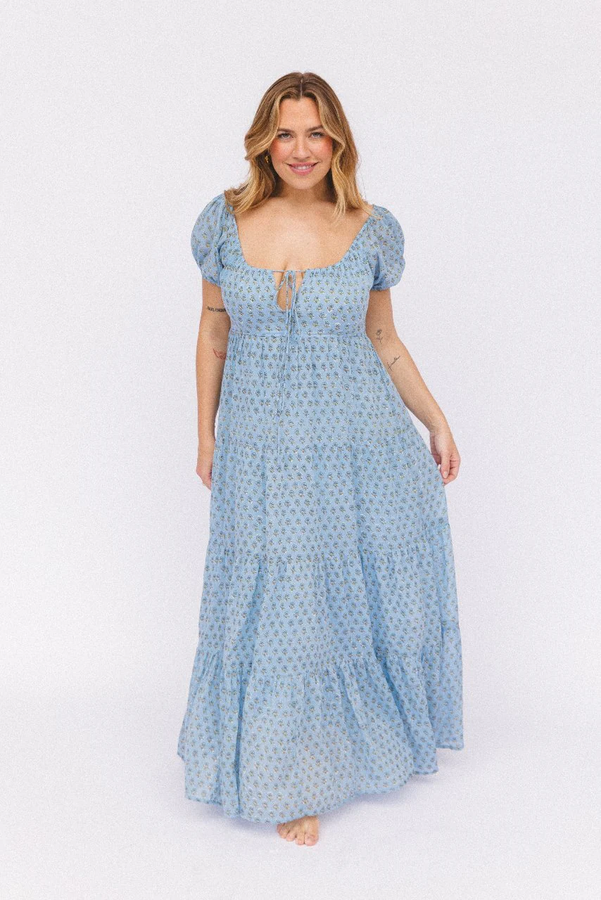 Sita Maxi Dress ~ Bluebell - Image 7